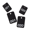 クロークチケット　001～020　BF-160-BK黒