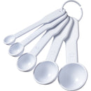 計量スプーン５pcsプラスチック0406-004