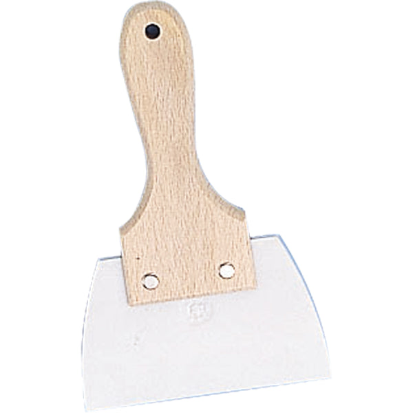 ホ)№３０１木柄シリコンゴムヘラ小