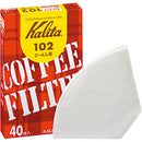 ｶﾘﾀコーヒー濾紙102(40枚入)ホワイト