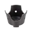 M10-782アルミ丸こんろのみ 黒 137㎜