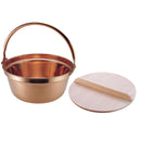 MT 銅 山菜鍋用木蓋３３㎝用実寸32㎝