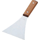 木柄ステン三角ヘラ№３大