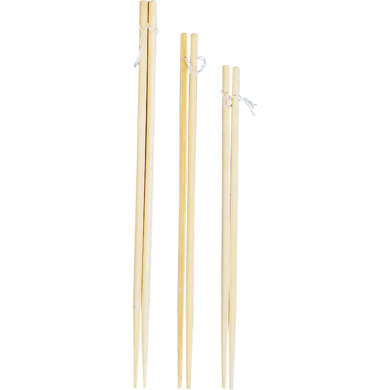 萬）26117竹製菜箸３膳組(27･30･33㎝)