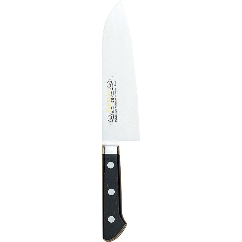 正広13723ＭＶ鋼口金付三徳型庖丁175mm