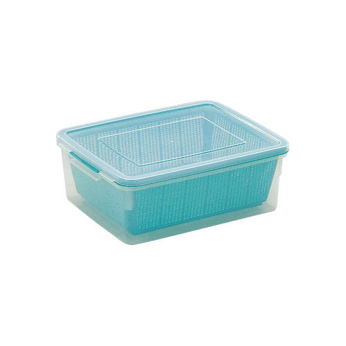 ざるコン角 14L グリーン