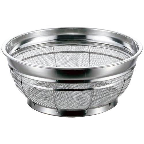 BK18-8浅型ざる(荒目)４３cm