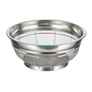 BK18-8浅型ｻﾞﾙ荒目ｶﾗｰﾊﾞｰ付46㎝ｸﾞﾘｰﾝ