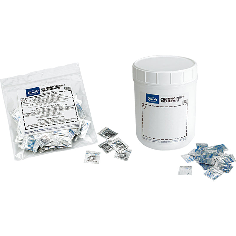 ※遊離塩素試薬10ML用PP100包入HACH0578