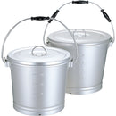 アルミ一重汁食缶１２Ｌ(にぎり1ヶ付)