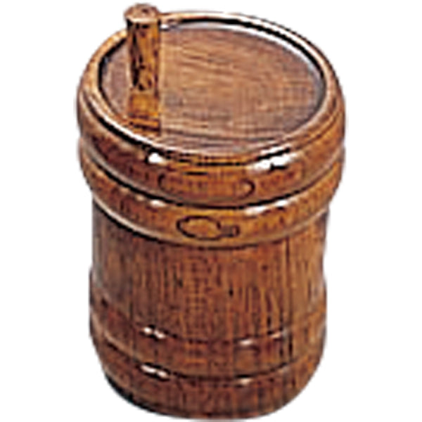 樽型七味入　木製