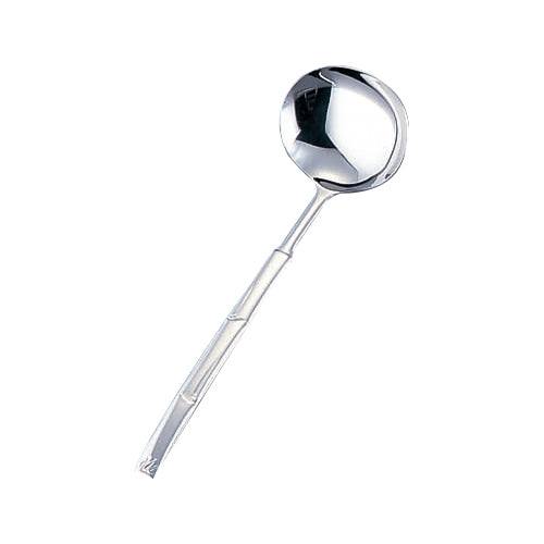 食道楽竹彫お玉中 台紙付