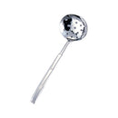 食道楽竹彫穴明お玉中 台紙付