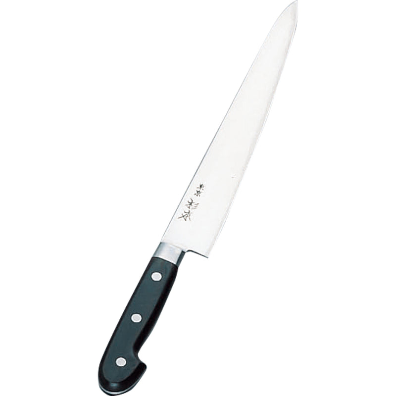 杉本 2524ﾂﾊﾞ付高級炭素鋼 筋引24㎝