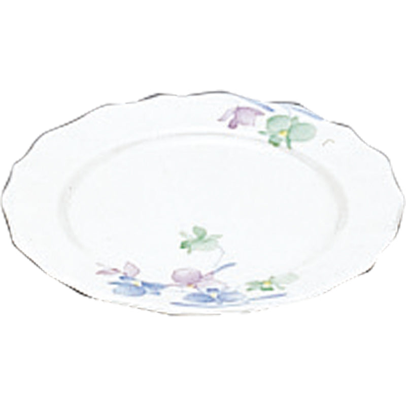 VO-202 メラミン｢すみれ｣ 平皿19㎝