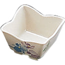 VO-86 メラミン｢すみれ｣花型角小鉢(小)