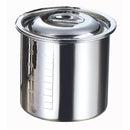 AG18-8目盛付寸胴鍋１０cm手無