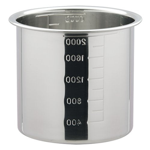 AG18-8目盛付寸胴鍋１０cm　蓋なし