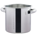 AG18-8目盛付寸胴鍋２４cm　蓋なし