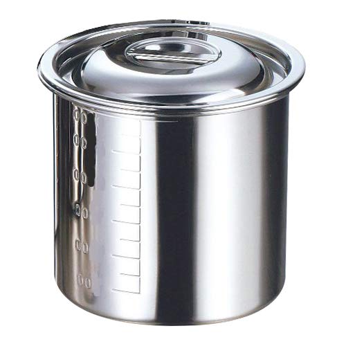 AGﾓﾘﾌﾞﾃﾞﾝ目盛付寸胴鍋14cm(手無)2.1L