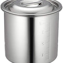 AGﾓﾘﾌﾞﾃﾞﾝ目盛付寸胴鍋18cm(手無)4.5L