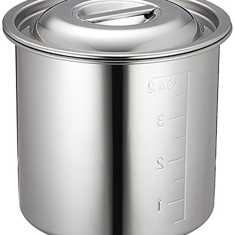 AGﾓﾘﾌﾞﾃﾞﾝ目盛付寸胴鍋18cm(手無)4.5L