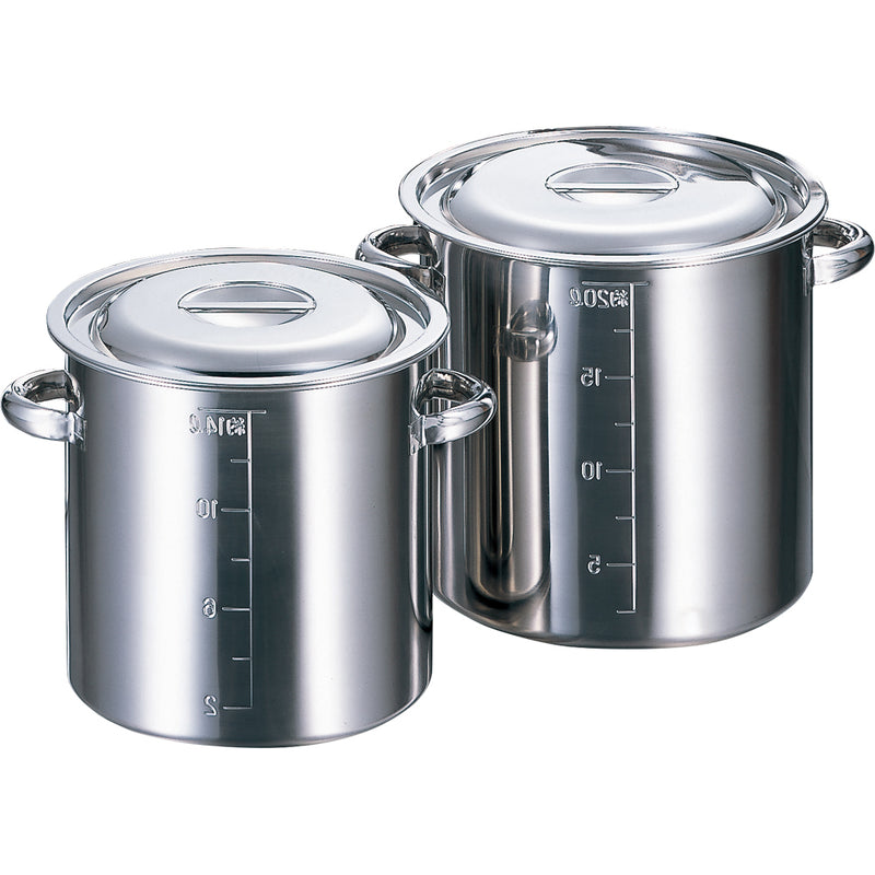 AGﾓﾘﾌﾞﾃﾞﾝ目盛付寸胴鍋51cm 104.0L