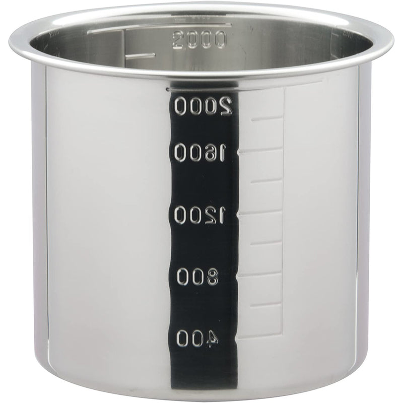 AGﾓﾘﾌﾞﾃﾞﾝ目盛付寸胴鍋本体のみ16cm