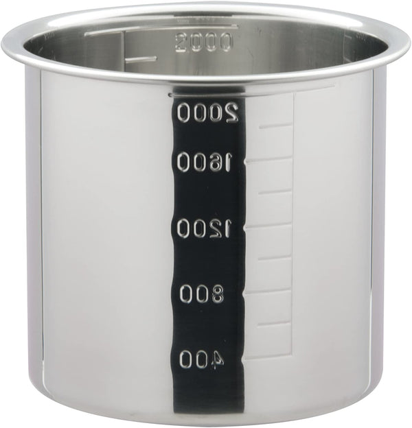 AGﾓﾘﾌﾞﾃﾞﾝ目盛付寸胴鍋本体のみ45cm