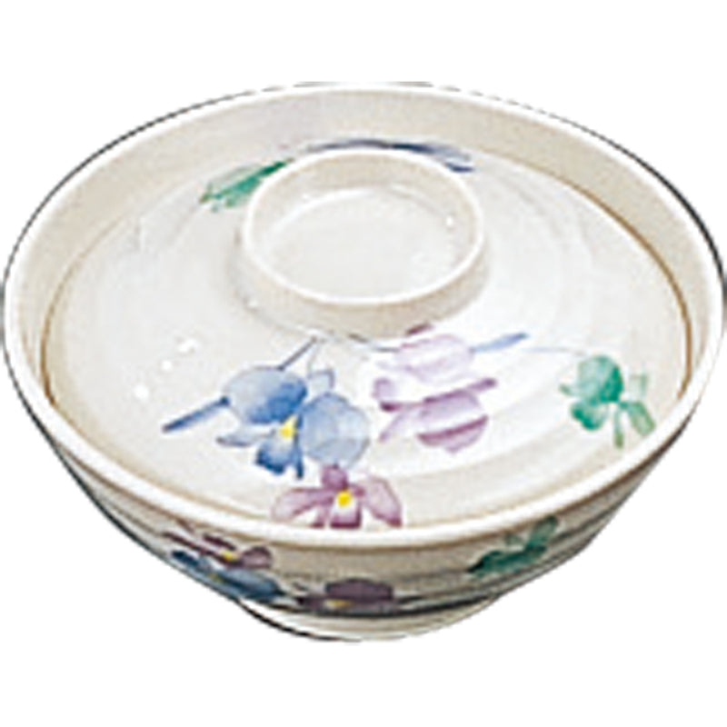 VO-18B メラミン｢すみれ｣ 小丼(フタ)