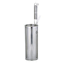 UK18-8ﾊﾟｲﾌﾟ柄ﾊﾟﾝﾁﾝｸﾞ ｽﾊﾟｹﾞﾃｨてぼ深型