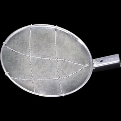 抗菌角柄･ｽｸｲ網丸型絹目(40ﾒｯｼｭ)φ240