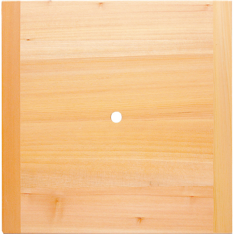 木製角せいろ用スリ蓋(台)穴明３９cm用