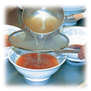 18-8ﾗｰﾒﾝｽｰﾌﾟこし24㎝極細目60M/S10167