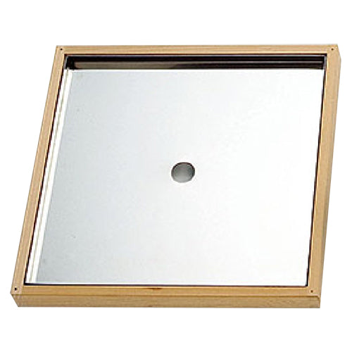 椹お座敷ｾｲﾛ(9寸)用箱型ｽﾘ蓋ｽﾃﾝ中子付