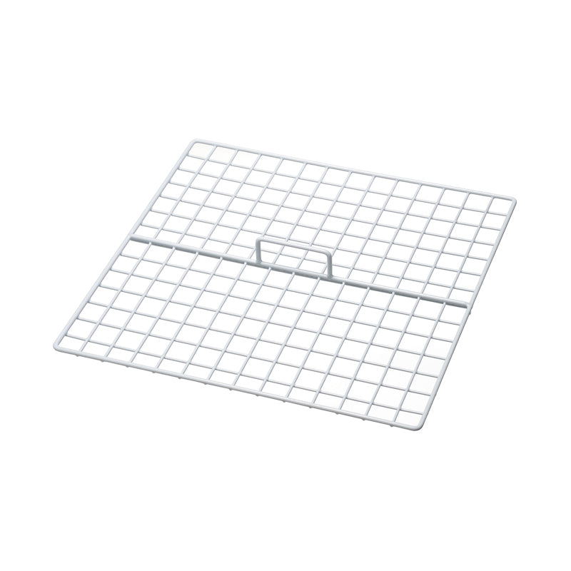 洗浄ラック用蓋(鉄+ﾎﾟﾘｴﾁﾚﾝｺｰﾃｨﾝｸﾞ加工)