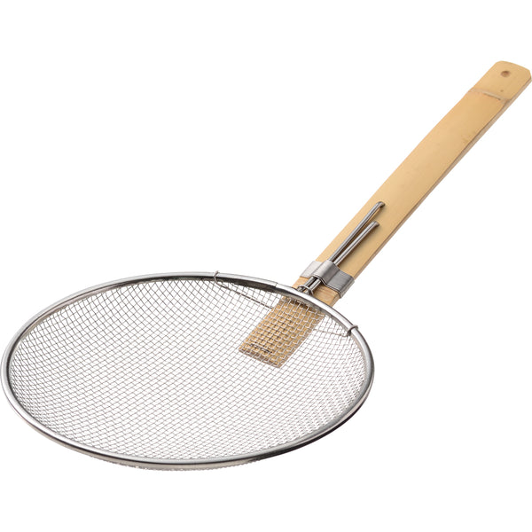 M18-8竹柄そばあげ横型６寸