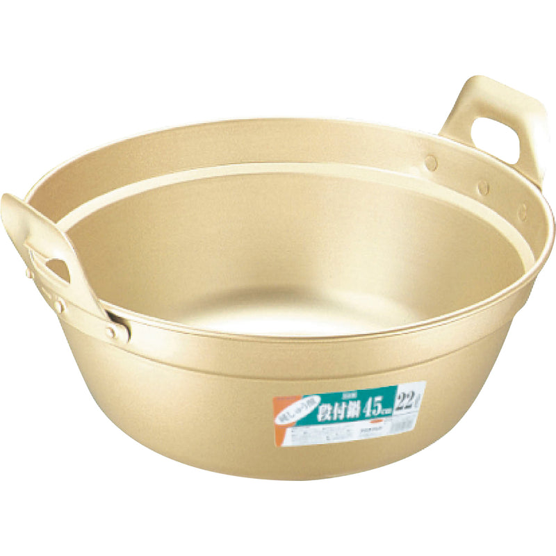 ｱｶｵ 純しゅう酸段付鍋 42cm(※1.2mm厚)