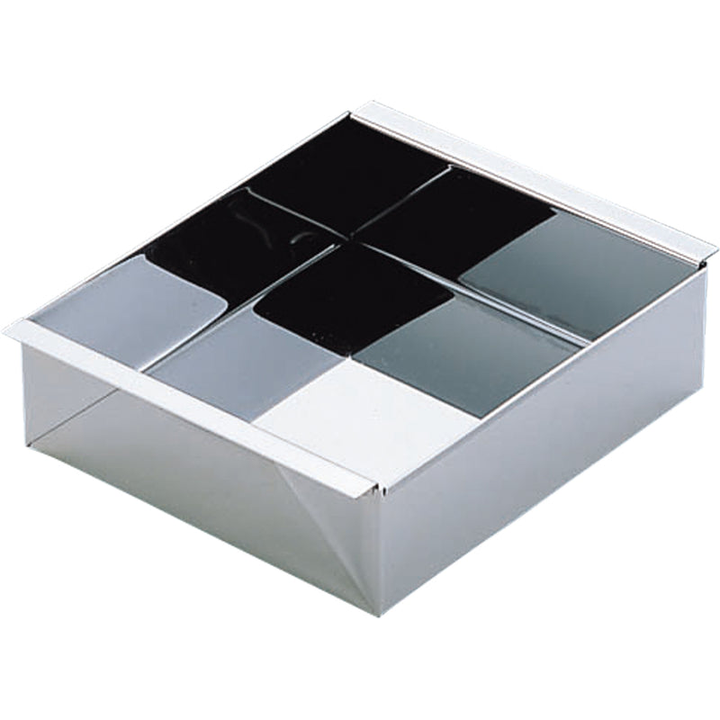 S印 №410 ステンレス玉子豆腐器 小