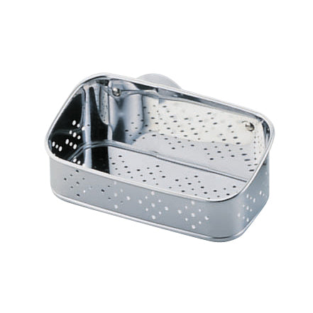 CK-111 抗菌ｽﾃﾝﾚｽ 洗剤･タワシ入れ(小)