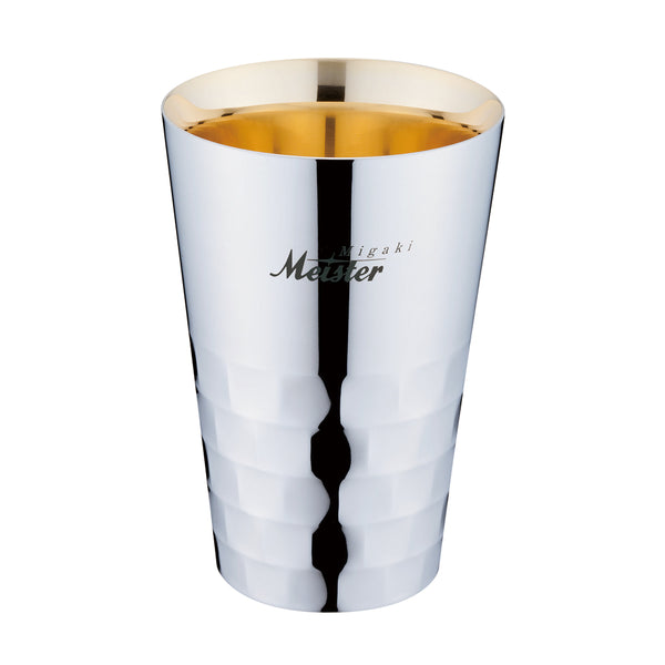 UK二重構造ﾀﾝﾌﾞﾗｰ(M)370㏄内面24金仕上※都度確認