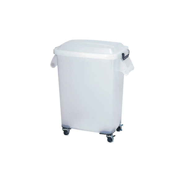 厨房ペール(ｷｬｽﾀｰ付)CK-70 ナチュラル