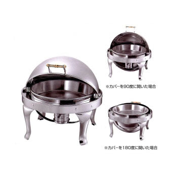 KOロールカバー付丸型チェーフィング