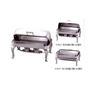 KOロールカバー付角型チェーフィング