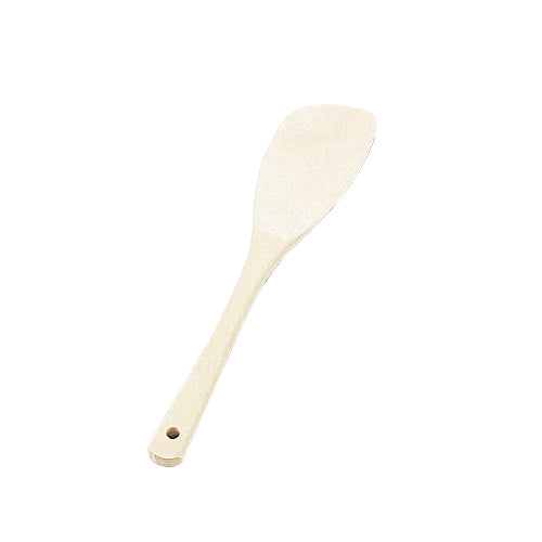 木製調理ヘラ小(厚口)斜め260mm