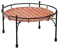 抗菌樹脂 積み重ねｽﾀﾝﾄﾞ丸(ﾌﾞﾗｳﾝ) 高