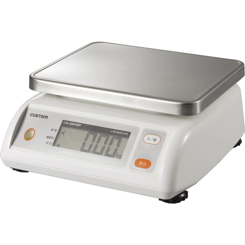 ｶｽﾀﾑ ﾃﾞｼﾞﾀﾙ防水はかり2000g CS-2000WP