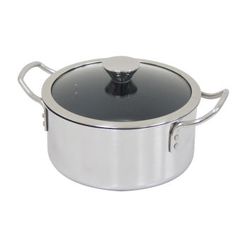 IH デュオ両手鍋DUO-24W