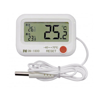 冷凍・冷蔵庫用ﾃﾞｼﾞﾀﾙ温度計(電池式)SN-1800