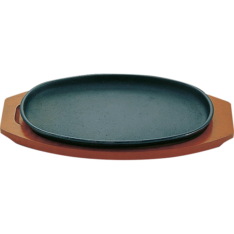 ﾄｷﾜステーキ皿30cm３０１小判(大)